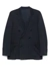 Lardini Mini-check Blazer In Blau