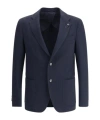 Lardini Single-breasted Blazer In Black