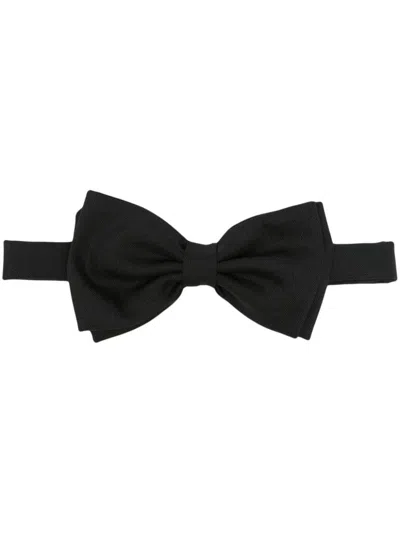 Lardini Hook-clip Bow Tie In Black