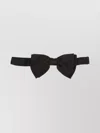 Lardini Bow Tie Pre-tied Adjustable Strap In Black
