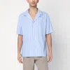 Lardini Cotton Shirt With Bowling Style Stripes