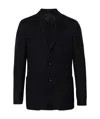 Lardini Men's Wool Jacket In Black