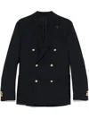 Lardini Blazer With Pin In Blue