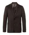 Lardini Single-breasted Suit In Black
