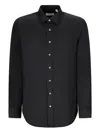 Lardini Button-down Shirt In Black