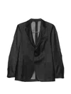 Lardini Button Single-breasted Suit In Black