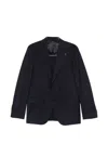 Lardini Button Single-breasted Suit In Black