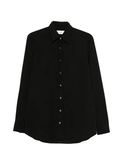 Lardini Button-up Shirt In Black