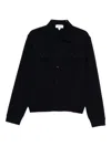 Lardini Buttoned Flap-pocket Jacket In Black
