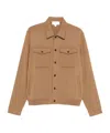 Lardini Buttoned Flap-pocket Jacket In Brown