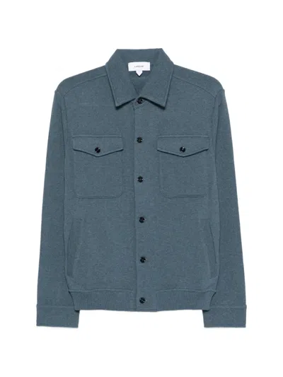 LARDINI BUTTONED POCKET COTTON JACKET