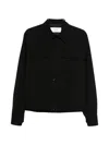 Lardini Buttoned Pocket Jacket In Black