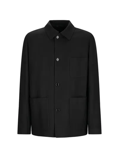 Lardini Buttoned Pocket Jacket In Neutral