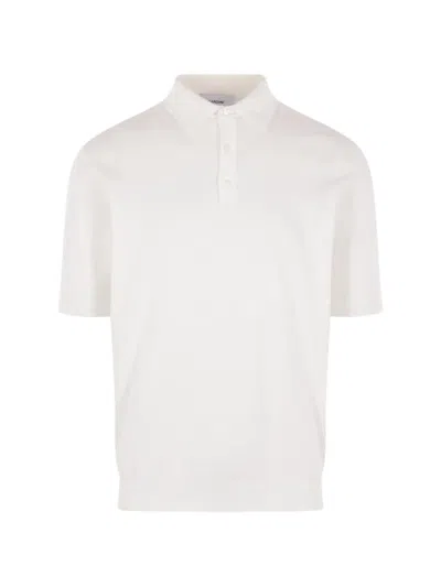 Lardini Buttoned Polo Shirt In White