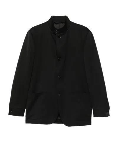 LARDINI BUTTON-FASTENING BLAZER