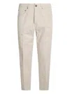 Lardini Button-fly Cotton Jeans In White