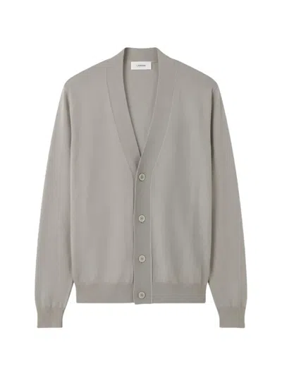 Lardini Button-up Cardigan In Black