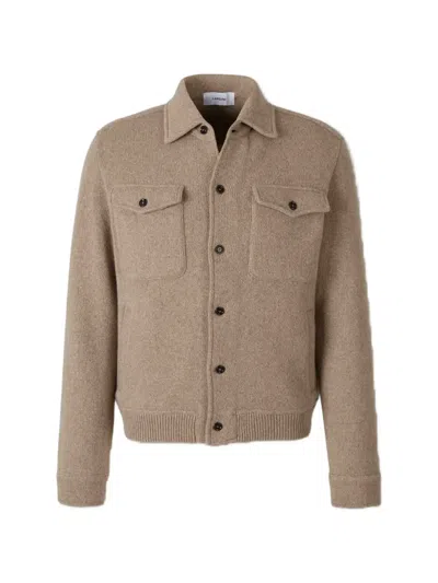 Lardini Button-up Flap-pocket Cardigan In Multi