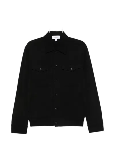 Lardini Button-up Flap-pocket Cardigan In Black