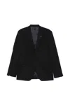 Lardini Button-up Single-breasted Suit In Black