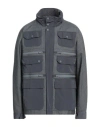 Lardini By Yosuke Aizawa Man Jacket Grey Size L Wool, Polyester, Cotton In Grey