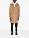 Lardini Camel Coat In Brown