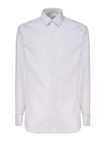 Lardini Shirt With French Cuffs In White