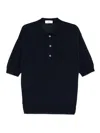 Lardini Cotton Blended Polo In Blue