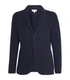 Lardini Blue Jacket With Classic Lapels And Button Fastening In Cotton Man