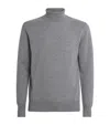 Lardini Cashmere Rollneck Sweater In Gray
