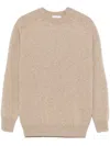Lardini Cashmere Turtleneck Sweater In Neutrals