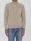 LARDINI CASHMERE TURTLENECK SWEATER