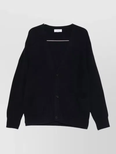 Lardini Cashmere Wool V-neck Knitted Cardigan In Animal Print
