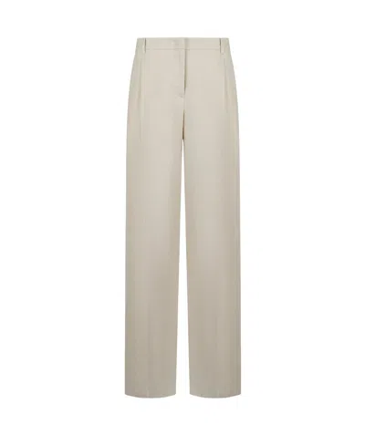 Lardini Casual Pants With Belt Loops In Light Beige