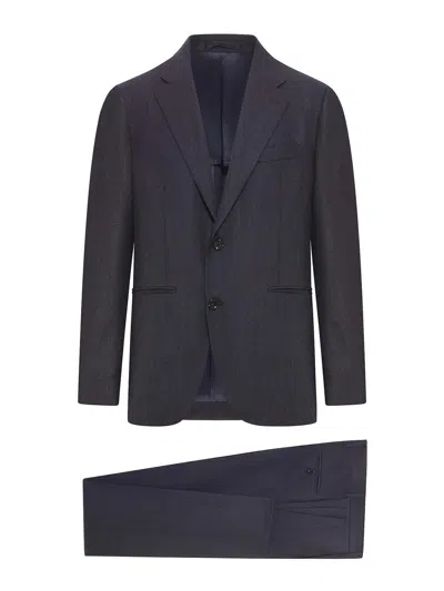 LARDINI TAILORED WOOL SUIT