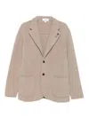 Lardini Beige Cashmere Blazer With Tailored Fit In Brown