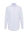 Lardini Check-pattern Shirt In White
