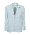 Lardini Giacca Uomo Special Line Drop 7 Reg In White
