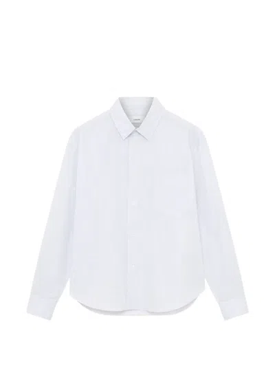 Lardini Check-pattern Chest-pocket Shirt In White
