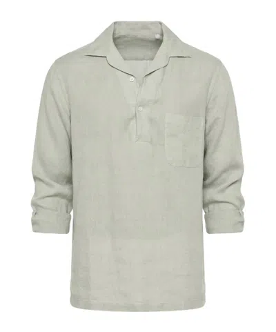 Lardini Chest-pocket Polo Shirt In Neutral