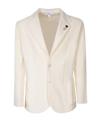 LARDINI LARDINI SINGLE-BREASTED TAILORED BLAZER