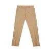 Lardini Chic Brown Cotton Pants For Sophisticated Style In Brown