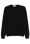Lardini Men's Lightweight Crew Neck Wool Sweater