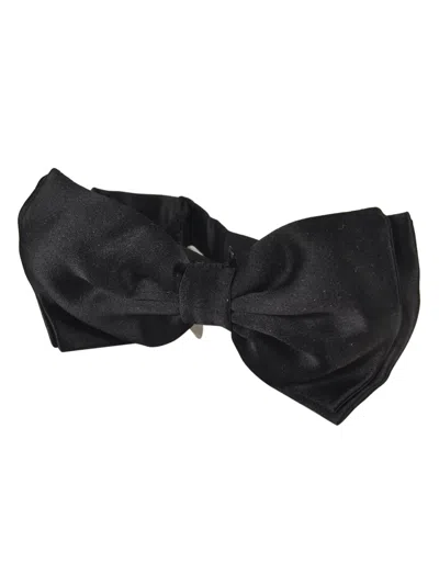 Lardini Classic Bow Tie In Black