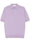 Lardini Short-sleeved Polo With Classic Collar