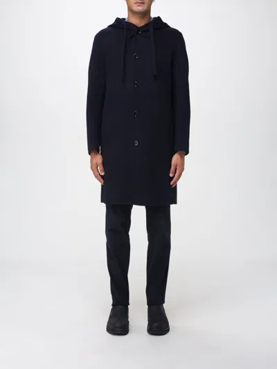 Lardini Coat  Men Color Blue In Black