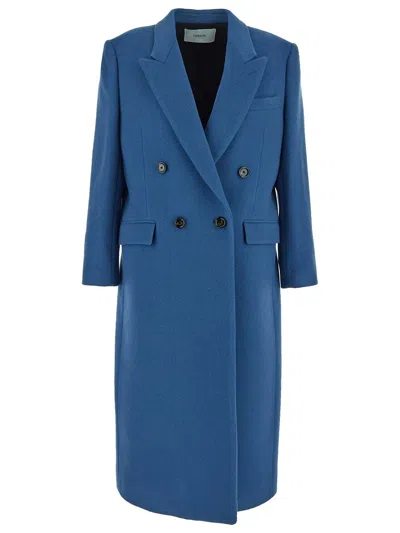 Lardini Coat Woman In Blue