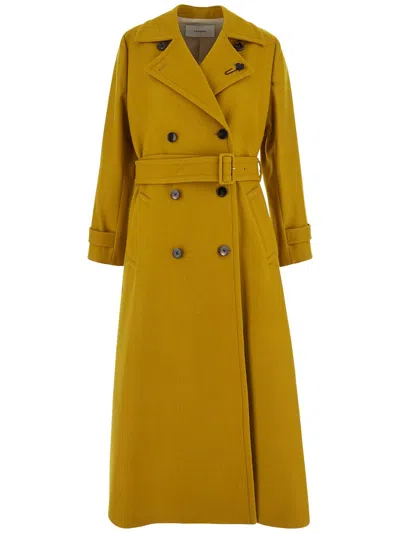 Lardini Coats & Jackets In Yellow