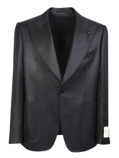 Lardini Blazers In Black