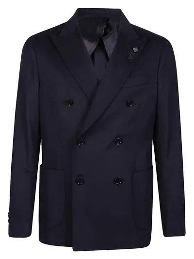 Lardini Jacket In Blue
